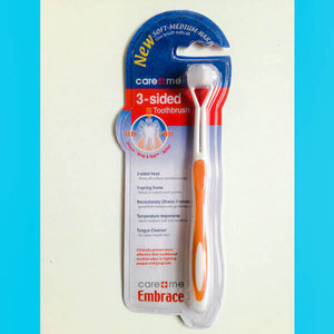 3 Sided Toothbrush 1 Piece