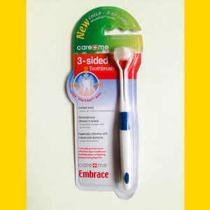 3 Sided Toothbrush 1 Piece